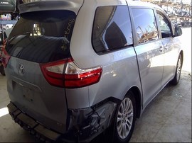 2015 TOYOTA SIENNA, SILVER, XLE, 3.5L, FWD,  Z25046
